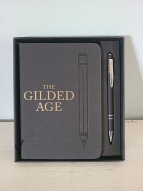 The Gilded Age Notebook and Pen HBO